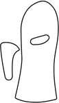 Orfit Classic Pre-Cuts Anti-Spastic Splint + Thumb Piece, 1/8" non perforated
